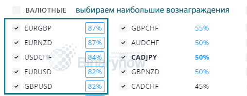 Выбор оптимальных вознаграждений